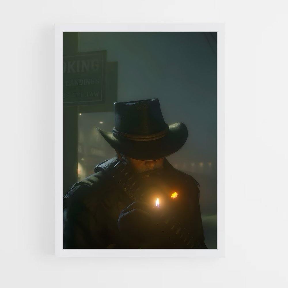 Poster The Outlaw – affiche Red Dead Redemption (vue 3)